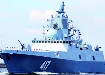 Nova fragata com mísseis  hipersónicos Tsirkon será a base do  poder de combate da Rússia
