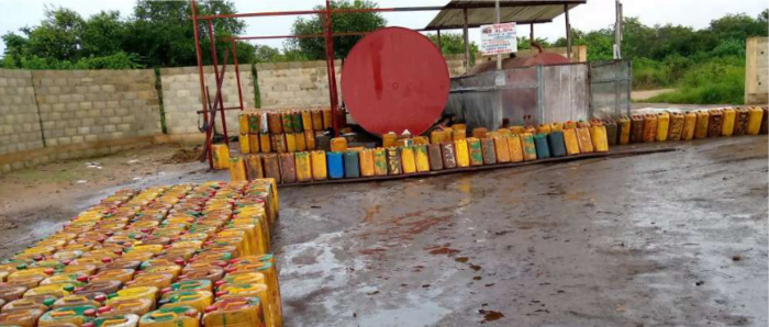 PN apreende mais de 200 mil litros de combustível destinados ao contrabando em Cabinda