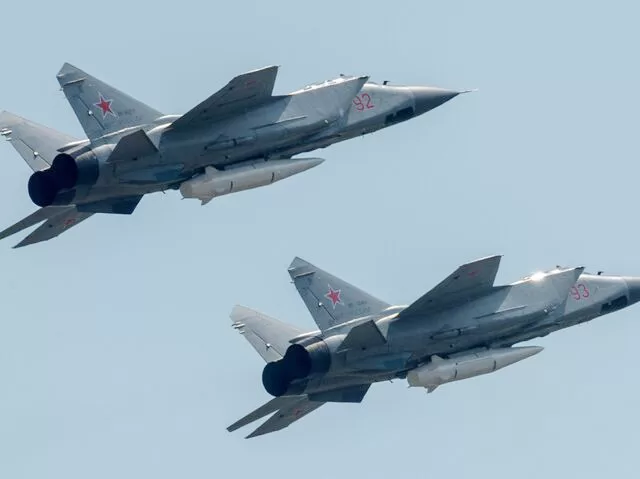 Três aviões militares russos interceptados perto da Polónia