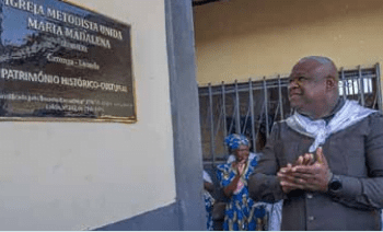 Descerrada placa da Igreja Maria  Madalena eleva a Património  Histórico-Cultural