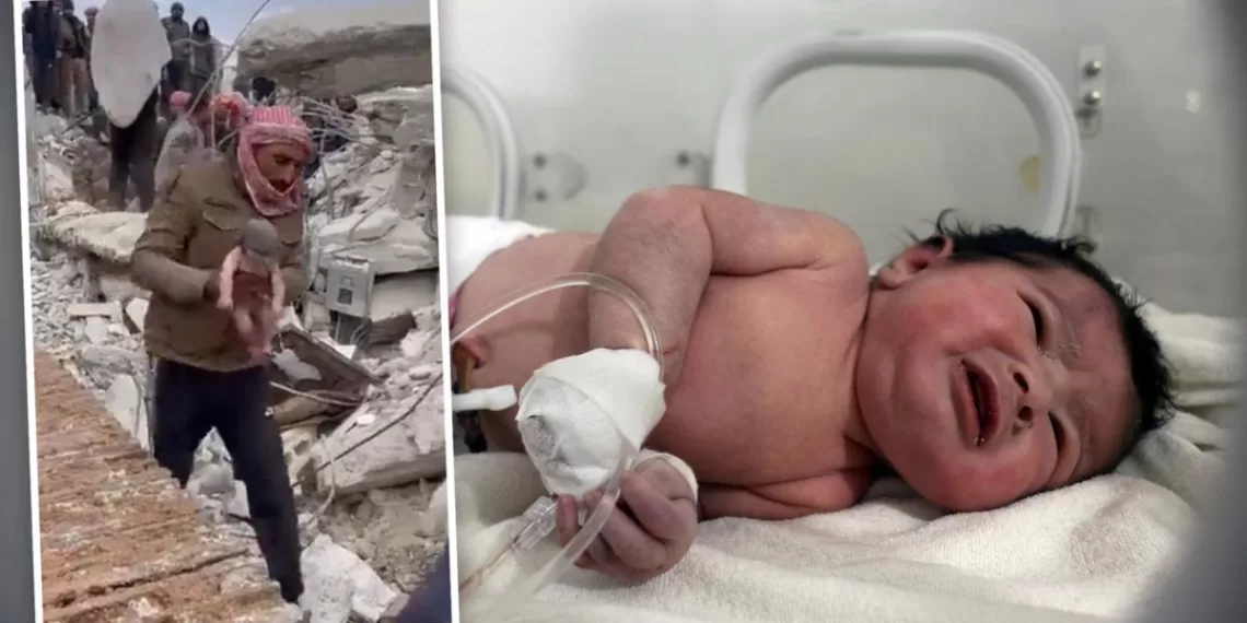 ONG denuncia três tentativas de rapto da bebé que nasceu nos escombros após sismo na Síria