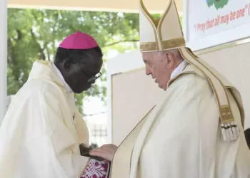 Papa apela à deposição  das armas do ódio em  missa no Sudão do Sul