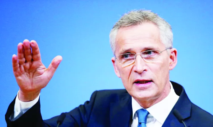 Secretário-geral da NATO na Ucrânia