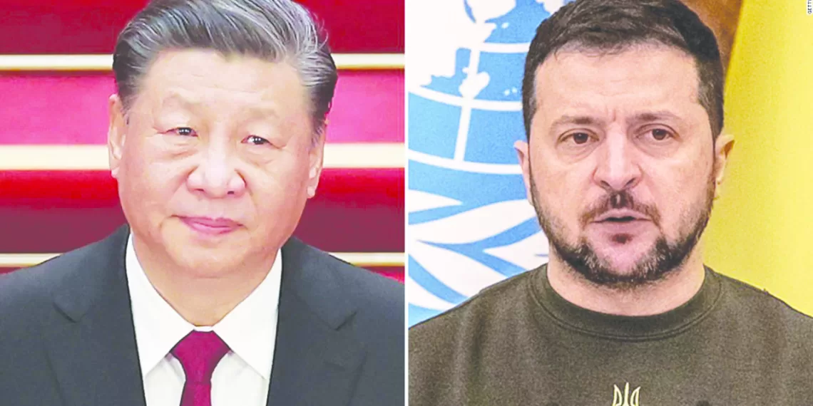Conversa entre Xi e Zelensky mostra “responsabilidade” da China