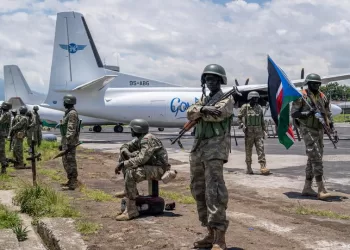 Tropas do Sudão do Sul se  juntam às forças regionais do Leste da RDC