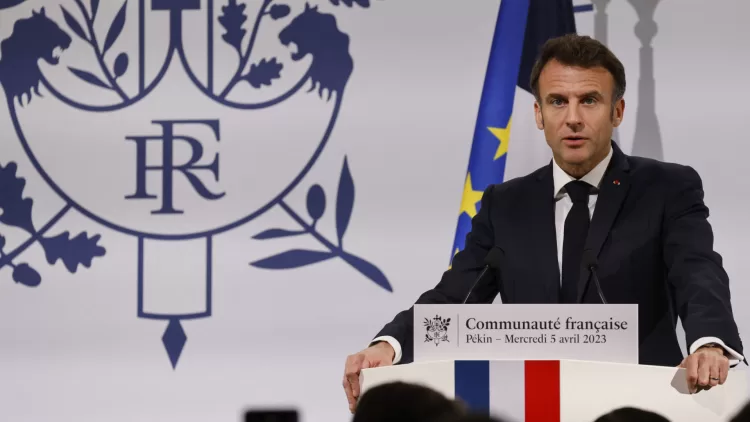 China tem “papel importante” no caminho para a paz na Ucrânia, segundo Macron