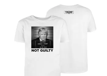 Trump põe à venda t-shirts com o seu rosto e a mensagem “inocente”