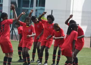 Senhoras do 1º de Agosto de “pedra  e cal” no Provincial de Luanda
