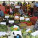 Produtos agrícolas dominam feira