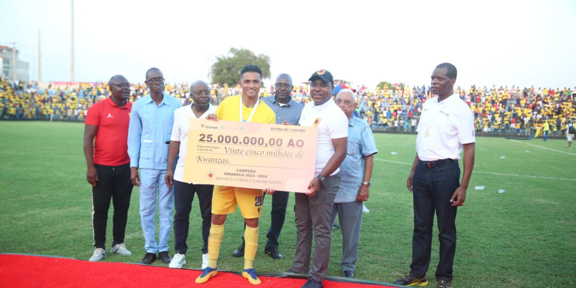 Campeão encaixa 25 milhões de kwanzas