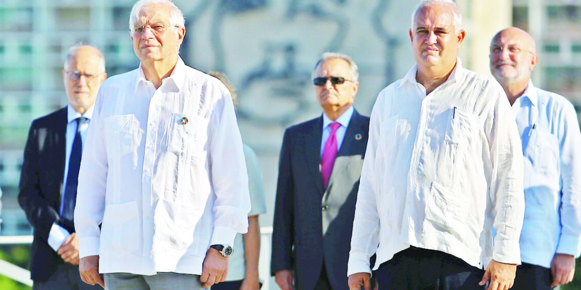 Borrell em Cuba com relações bilaterais e direitos humanos na agenda