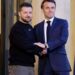 Macron e Zelensky apelam para imposição de novas sanções à Rússia