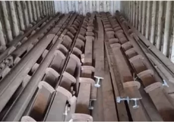 Cidadão detido com 70 barras de carris do comboio provenientes do Moxico