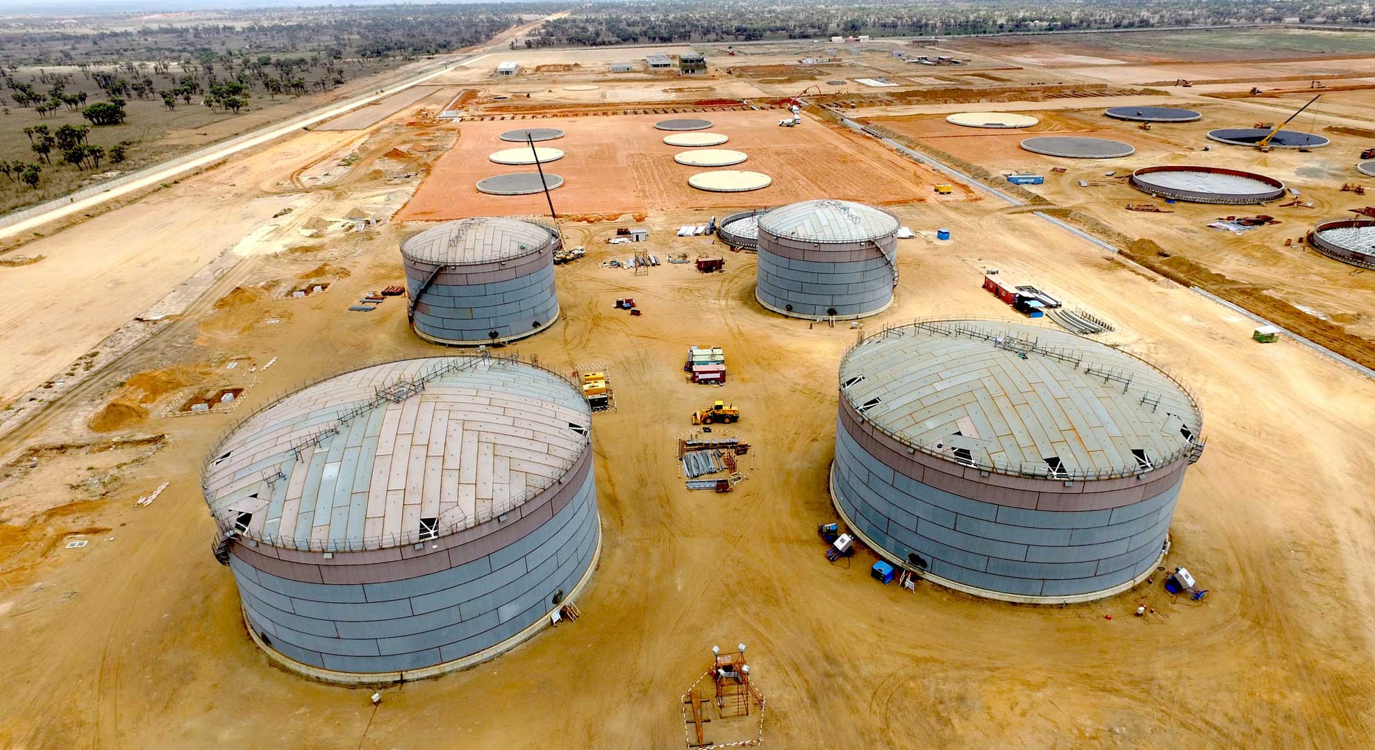 Presidente da República contasta andamento das obras do Terminal Oceânico da Barra do Dande