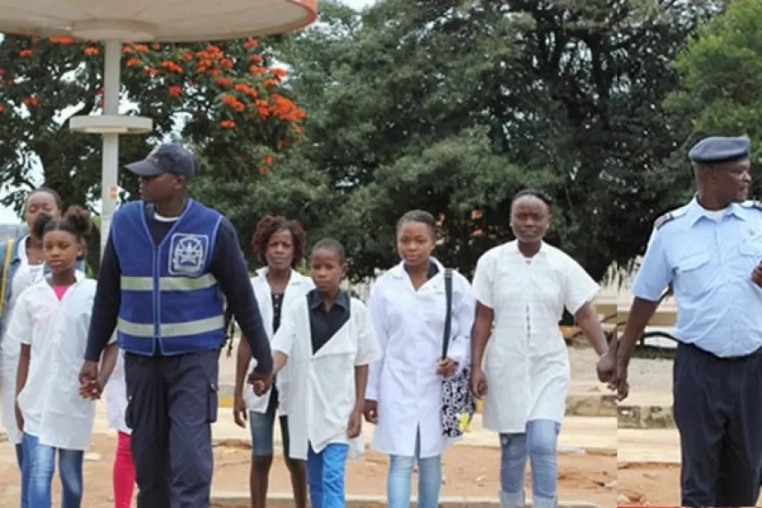 Polícia “ressuscita” Brigada Escolar em Luanda