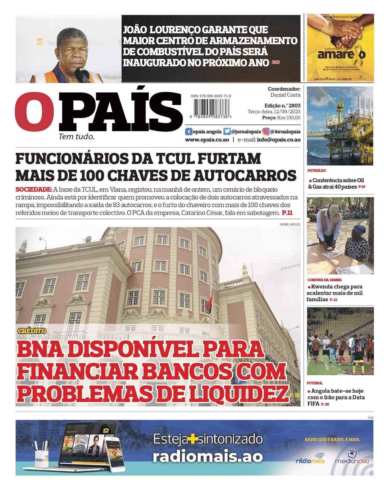 Editorial: Barra do Dande
