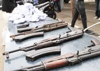 Mais de dez armas de fogo apreendidas em Luanda