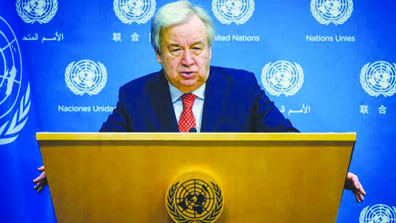 Planeta vive risco real de fragmentação com crises profundas, diz ONU