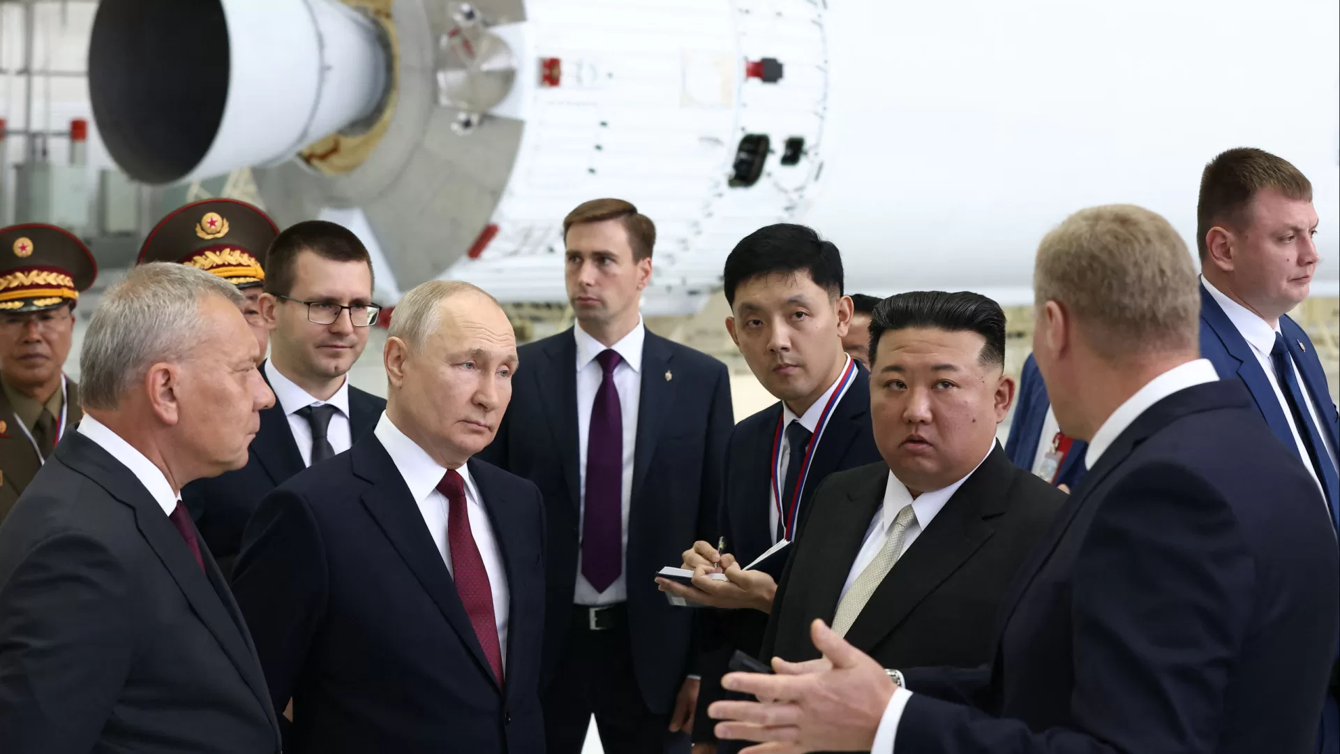Líderes da Rússia e da Coreia do Norte terminaram conversações