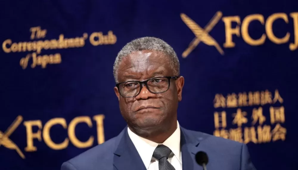 RDC: Denis Mukwege, prémio Nobel da Paz de 2018, candidato às presidenciais
