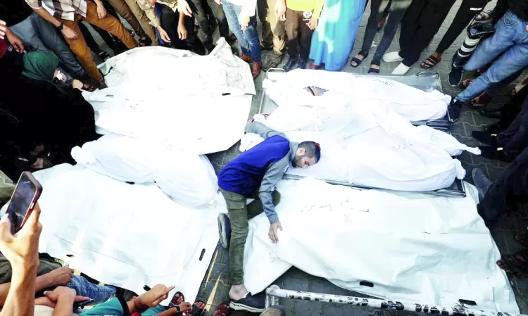 Hamas eleva balanço de mortos em Gaza para mais de 7 mil