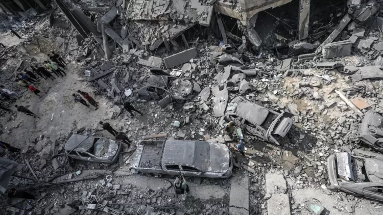 Palestinianos registam 560 mortos na Faixa de Gaza