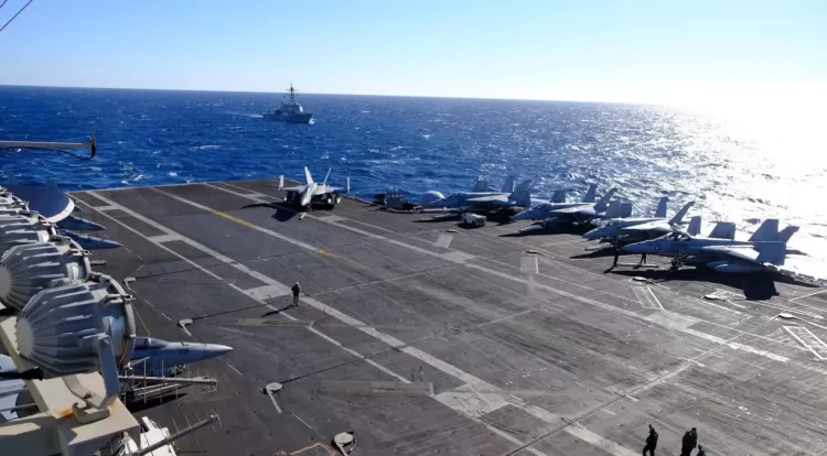 EUA enviam segundo porta-aviões para o Mediterrâneo oriental