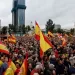 Milhares manifestam-se em Madrid contra aministia para separatistas catalães