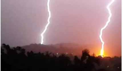 Descarga eléctrica mata duas pessoas e fere uma em Menongue