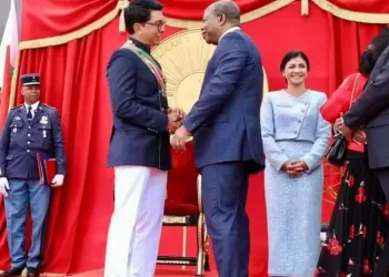João Lourenço testemunha investidura do PR de Madagáscar