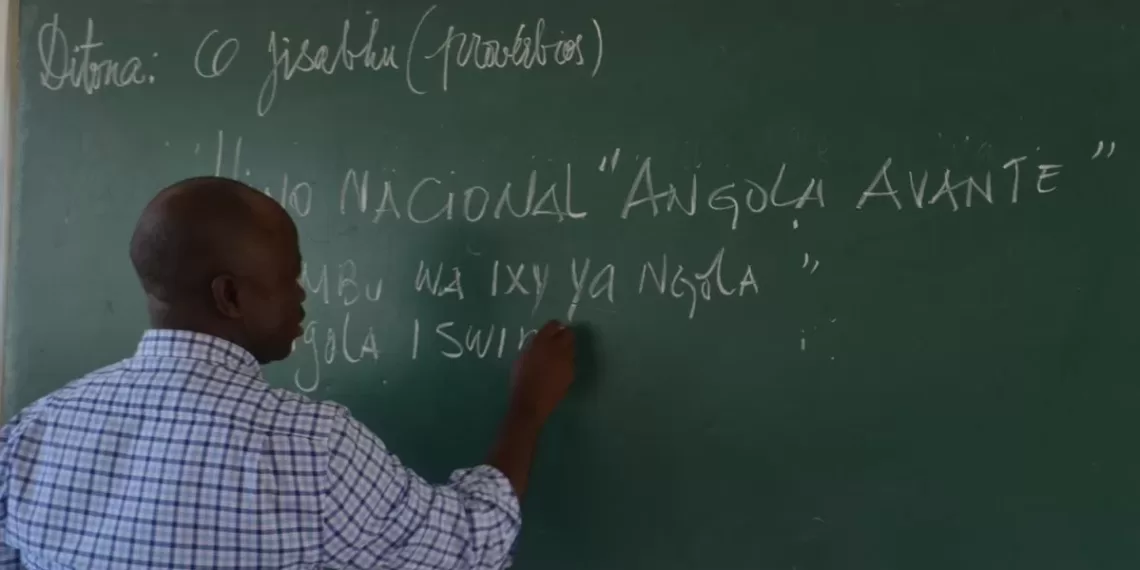 Marcas de português na língua kimbundu