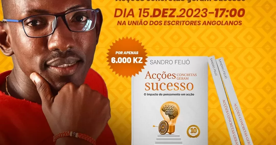 Sandro Feijó lança livro de auto liderança como manual para os jovens