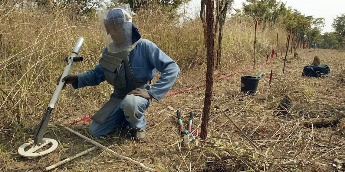 Removidas 456 minas de morteiro na Huíla
