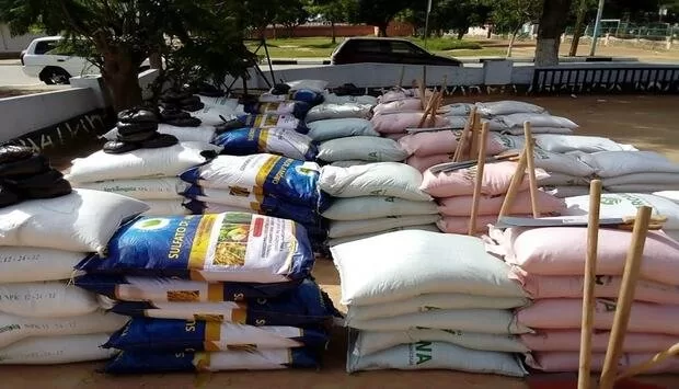 Administração da Caála distribui 363 toneladas de fertilizantes