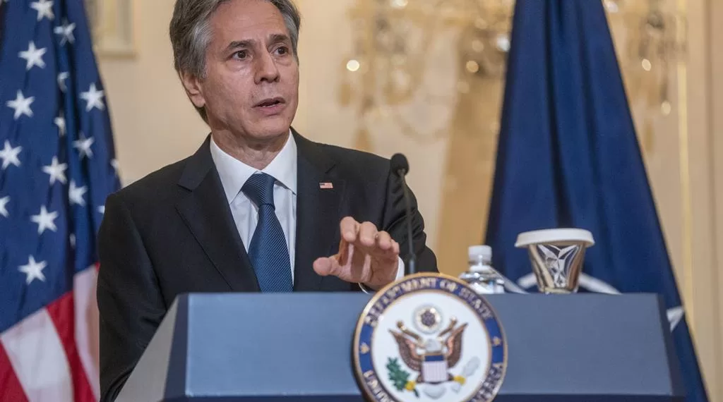 Blinken alerta ao Congresso que apoio à Ucrânia ficará “comprometido”