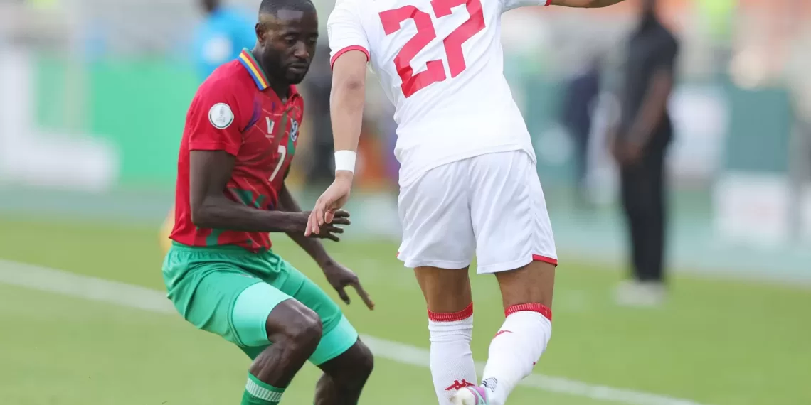 Namíbia surpreende Tunísia no grupo E