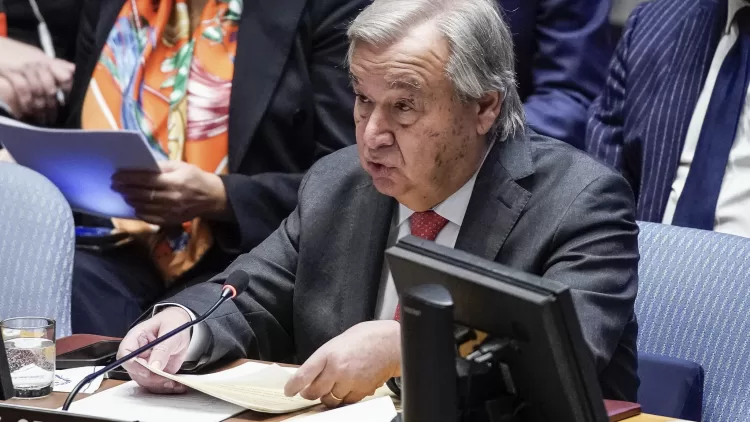 ONU punirá funcionários envolvidos em actos ‘terroristas’, diz Guterres sobre alegações de Israel