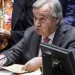 ONU punirá funcionários envolvidos em actos ‘terroristas’, diz Guterres sobre alegações de Israel