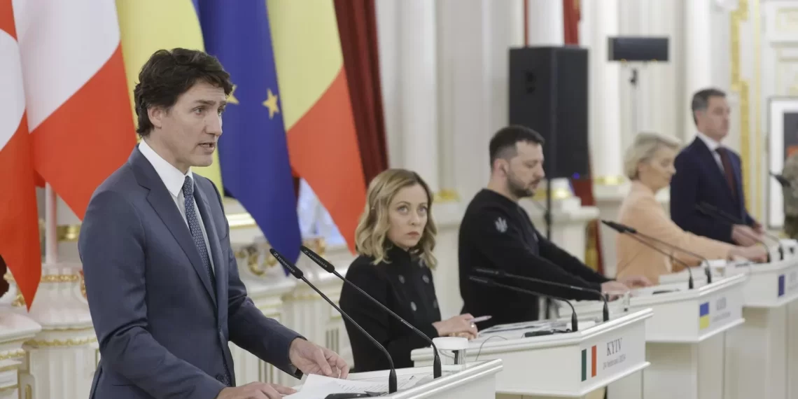 G7 compromete-se a apoiar na defesa e a aplicar sanções à Rússia