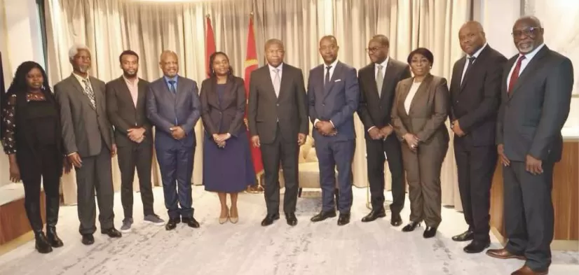Presidente da República interage com membros da comunidade angolana residentes na República Checa