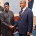 Antigo presidente da Nigéria recebido na Cidade alta