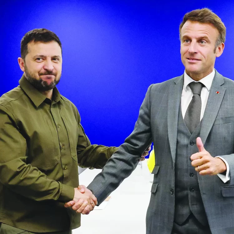 Macron pede que UE não seja ‘covarde’ na Ucrânia, criando tensão entre França e Alemanha