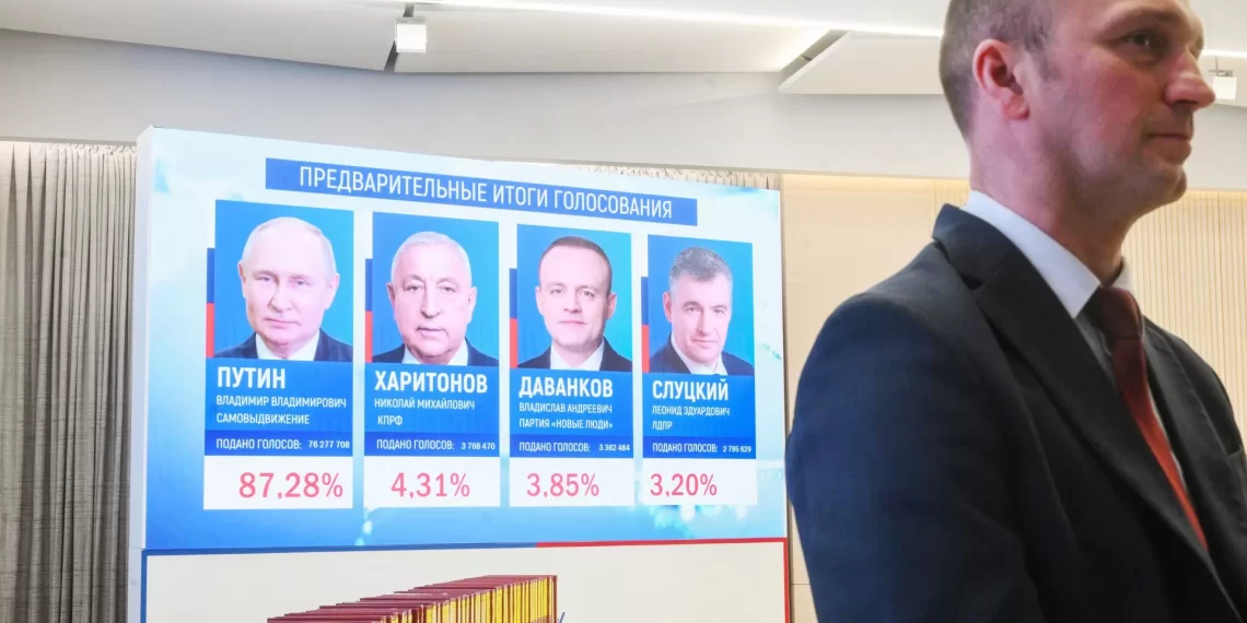 Comissão Eleitoral Central russa declara oficialmente Vladimir Putin presidente eleito do país