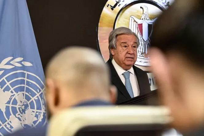 Guterres pede que Israel remova “obstáculos à ajuda humanitária’’ em Gaza