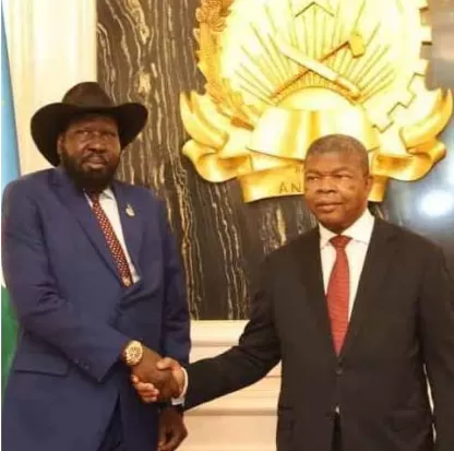 Processo de paz na RDC traz a Angola presidente do Sudão do Sul
