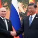 China felicita Putin pela vitória