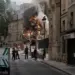 Fuga de gás provoca incêndio num prédio em Paris