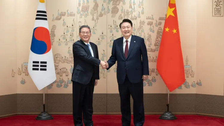 Coreia do  Sul e Pequim  discutem  economia e  estabilidade  global