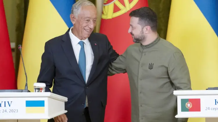 Presidente ucraniano visita  Portugal nos próximos dias