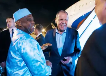 Sergei Lavrov começa viagem  à África pela Guiné-Conacri